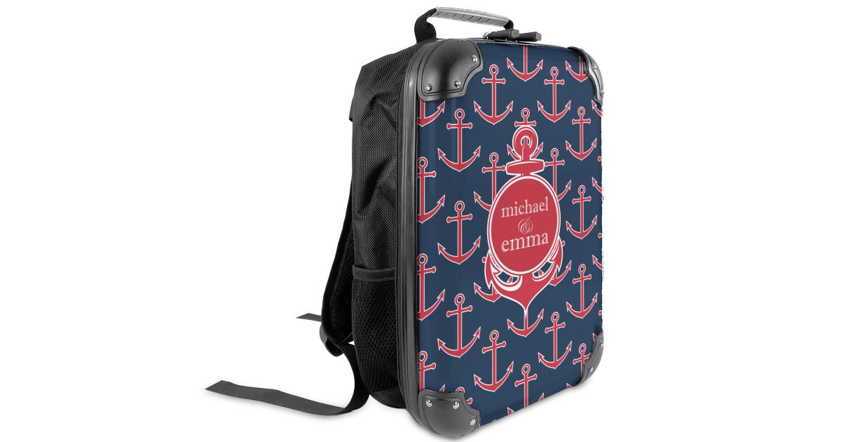 Custom All Anchors Kids Hard Shell Backpack (Personalized) | YouCustomizeIt