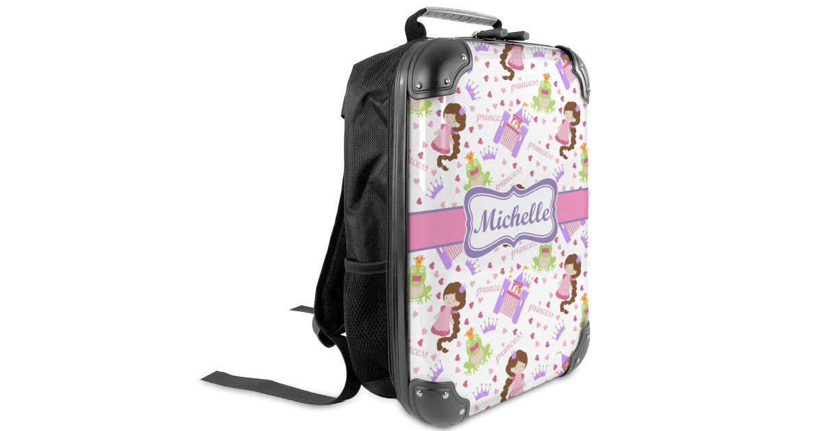 Custom Princess Print Kids Hard Shell Backpack (Personalized ...