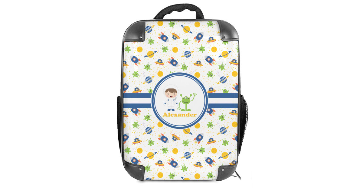 Custom Boy's Space Themed Hard Shell Backpack (Personalized ...