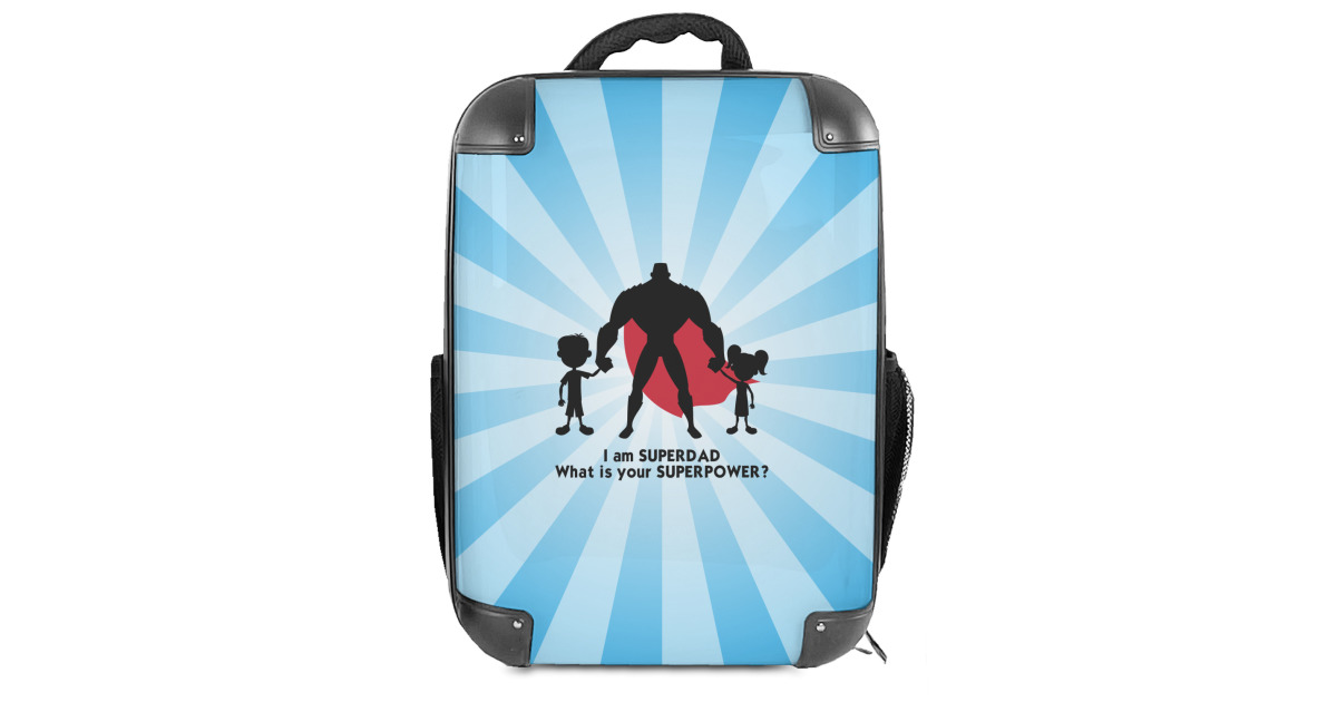 Custom Super Dad Hard Shell Backpack | YouCustomizeIt