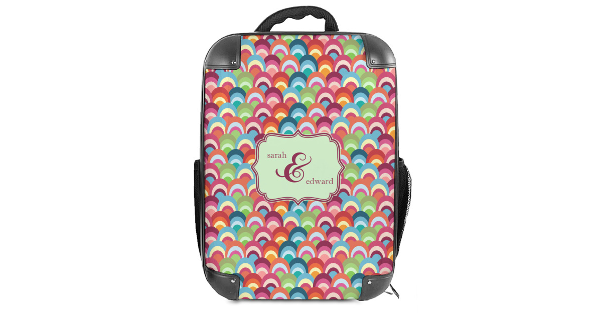 Custom Retro Fishscales Hard Shell Backpack (Personalized) | YouCustomizeIt