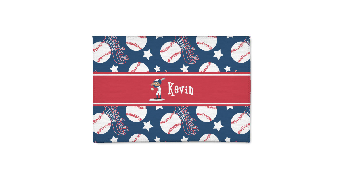 Custom Baseball Patio Rug (Personalized) | YouCustomizeIt
