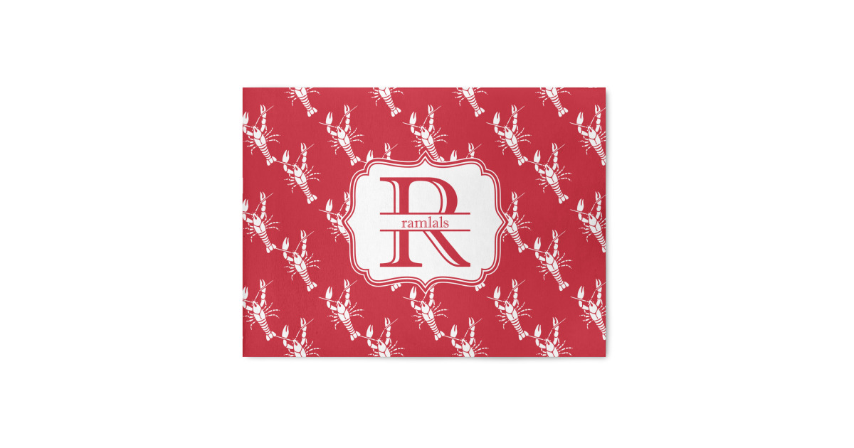 Custom Crawfish Area Rug (Personalized) | YouCustomizeIt