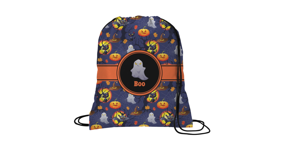 Custom Halloween Night Drawstring Backpack (Personalized) | YouCustomizeIt