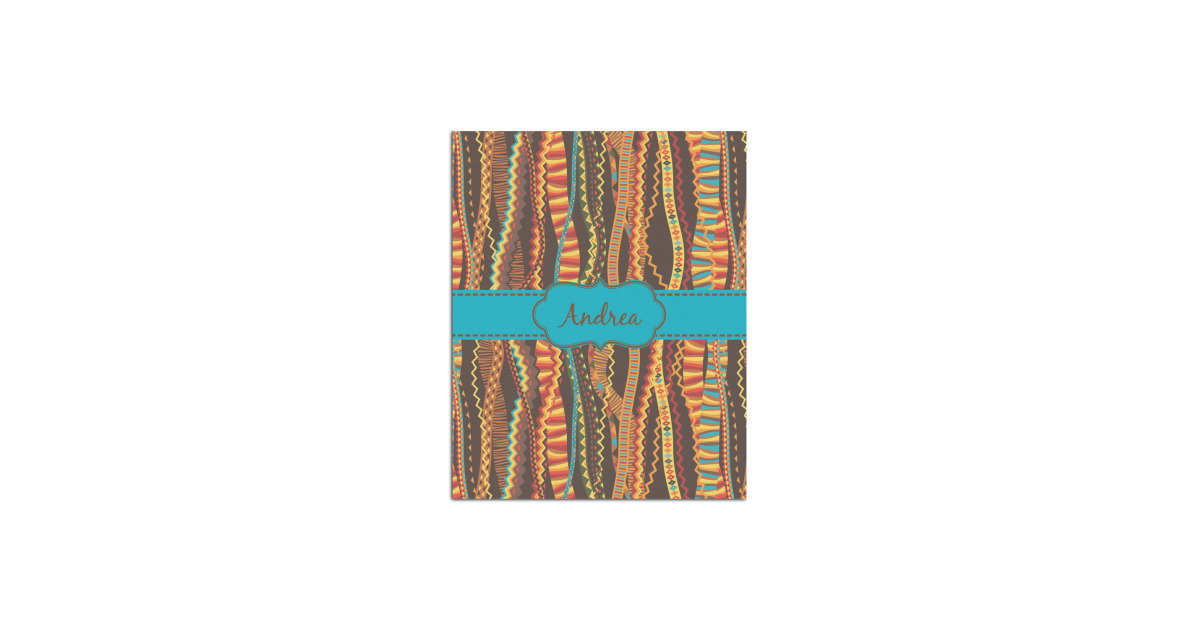 Custom Tribal Ribbons Poster - Multiple Sizes (Personalized ...