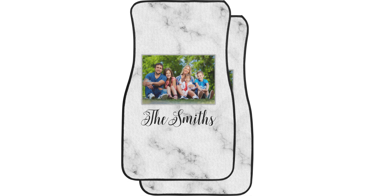 Custom Family Photo and Name Car Floor Mats | YouCustomizeIt
