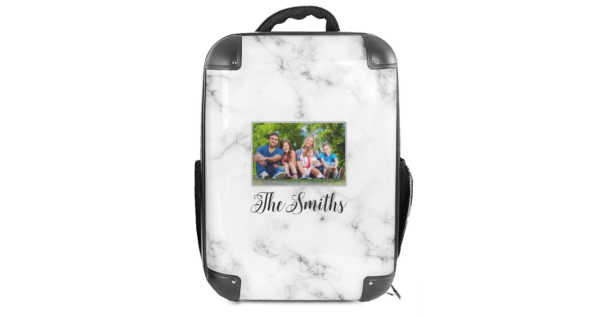 Custom Family Photo and Name Hard Shell Backpack | YouCustomizeIt