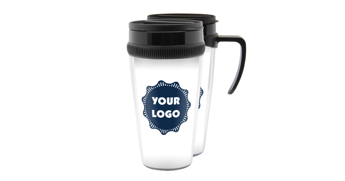 Custom Logo Acrylic Travel Mug | YouCustomizeIt