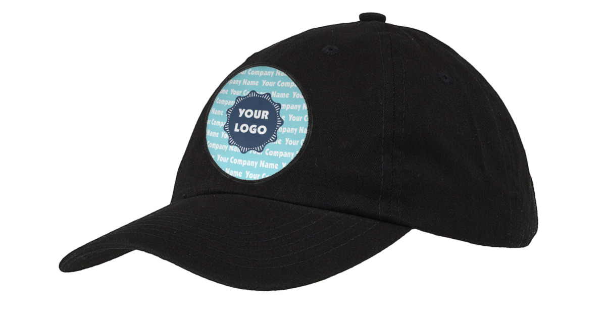 Custom Logo & Company Name Baseball Cap - Black | YouCustomizeIt
