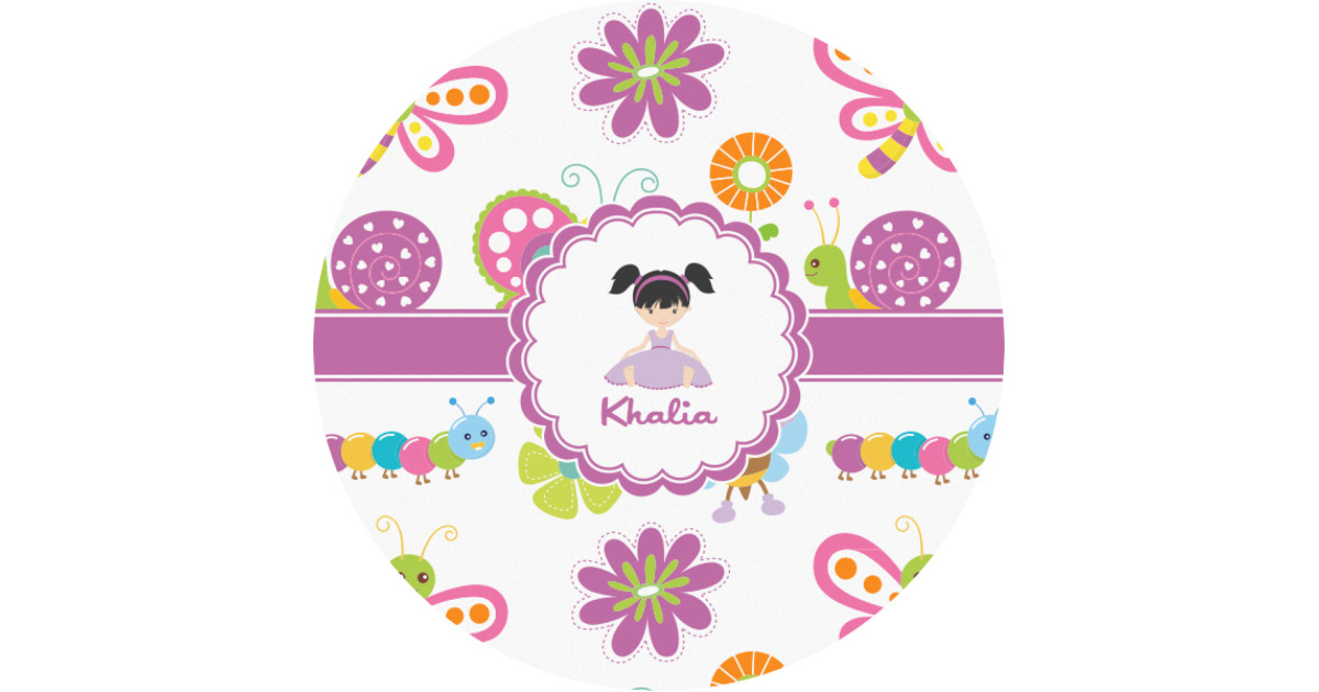 Custom Butterflies Multipurpose Round Labels - 1