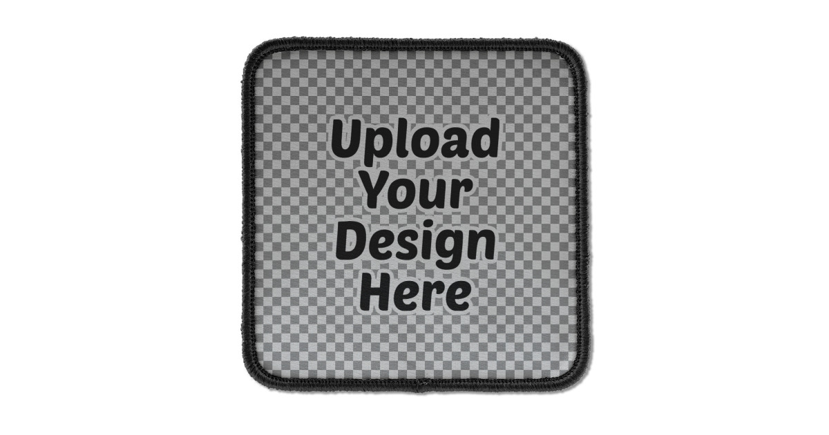 Custom Iron On Square Patch (Upload Your Own) | YouCustomizeIt