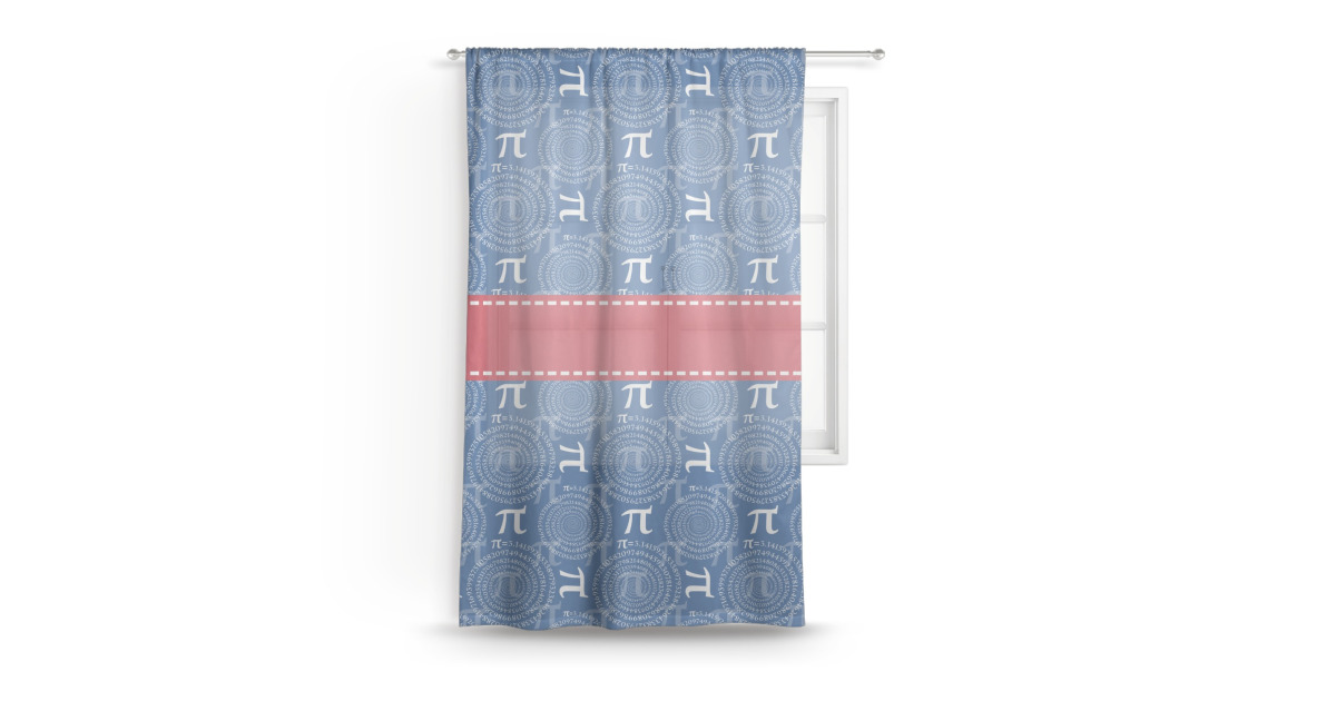 Custom PI Sheer Curtain | YouCustomizeIt
