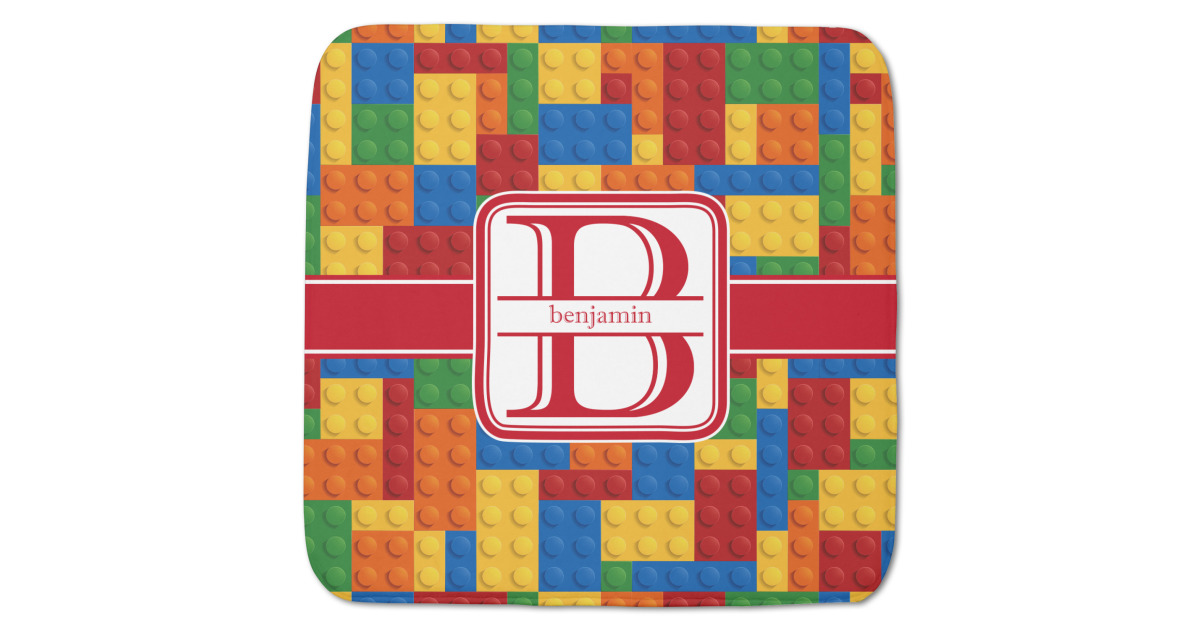 Custom Building Blocks Memory Foam Bath Mat - 48"x48" (Personalized ...
