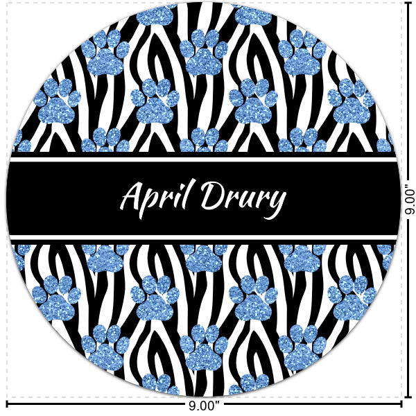 Custom Design Your Own Round Decal - Small