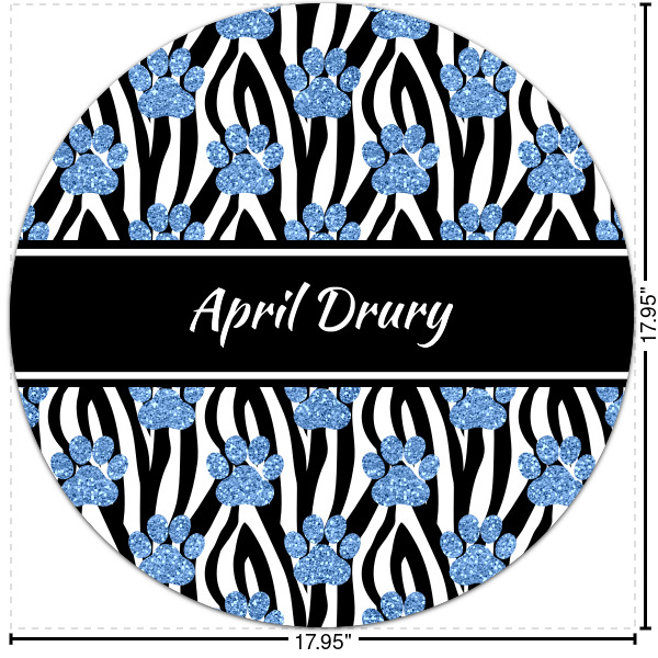 Custom Design Your Own Round Decal - Large