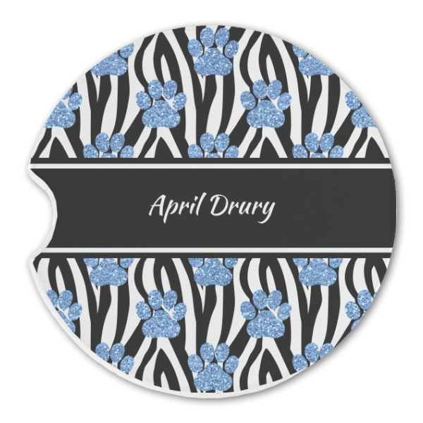 Custom Design - Sandstone Car Coaster - Single