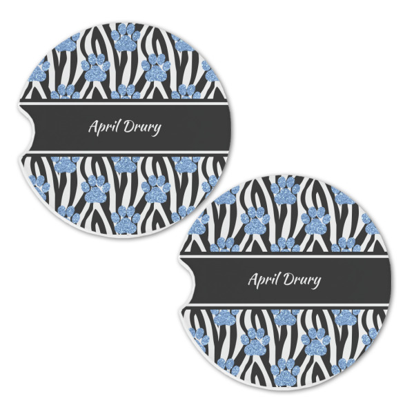 Custom Design - Sandstone Car Coasters - Set of 2