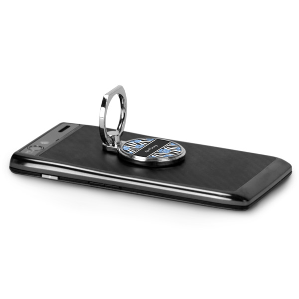 Custom Design - Cell Phone Ring Stand & Holder - In Use