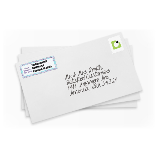 Custom Design - Mailing Label on Envelopes