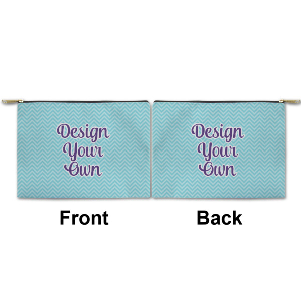 Custom Design - Small Zipper Pouch Approval (Front and Back)