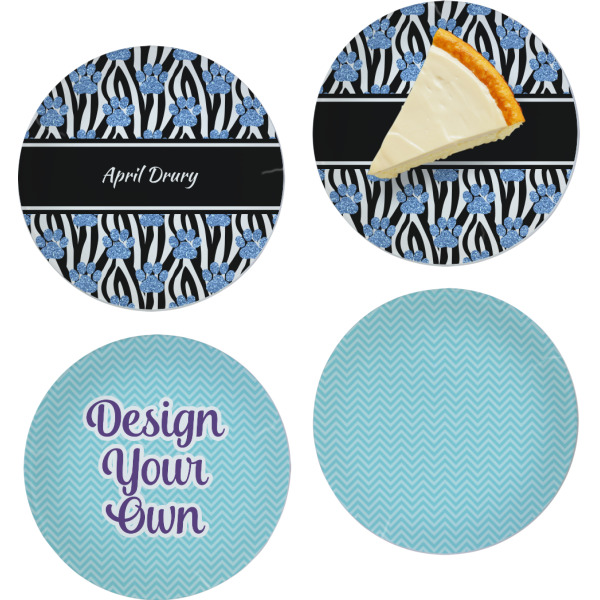 Custom Design - Set of Appetizer / Dessert Plates