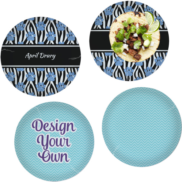 Custom Design - Set of Lunch / Dinner Plates