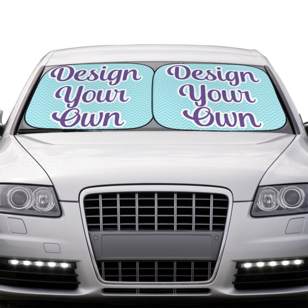Custom Design - Car Sun Shades - IN CONTEXT