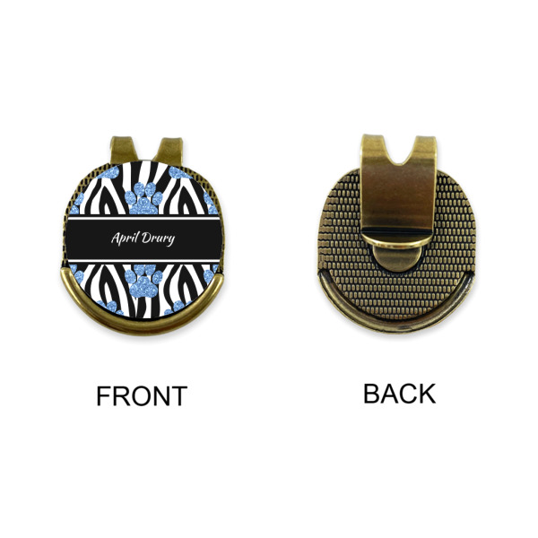 Custom Design - Golf Ball Hat Clip Marker - Apvl - GOLD