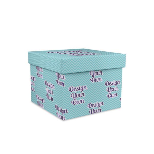 Custom Design - Gift Boxes with Lid - Canvas Wrapped - Small - Front/Main