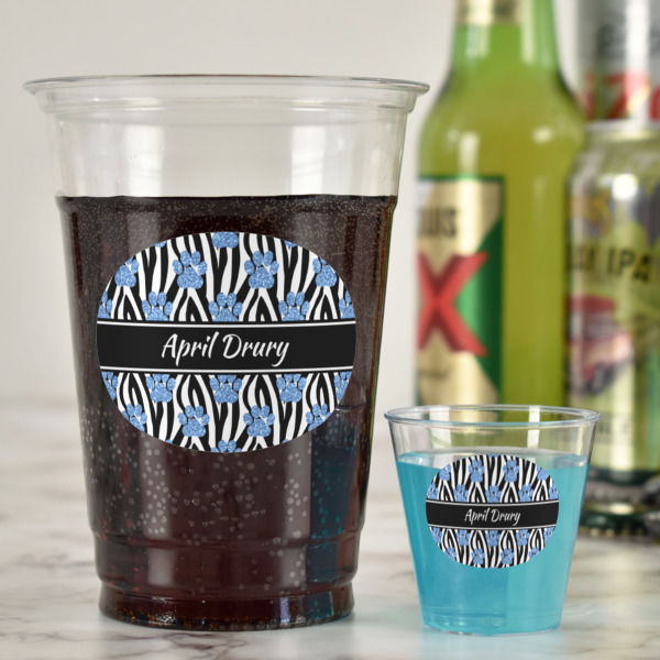 Custom Design - 16oz Party Cup & Plastic Shot Glass - In Context