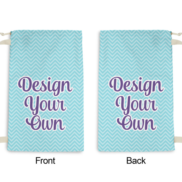Custom Design - Small Laundry Bag - Front & Back View