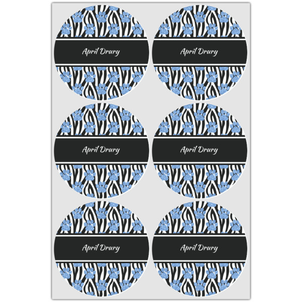 Custom Design - Icing Circle - Large - Set of 6