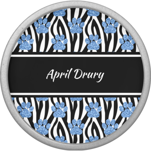 Custom Design - Cabinet Knob - Nickel - Front