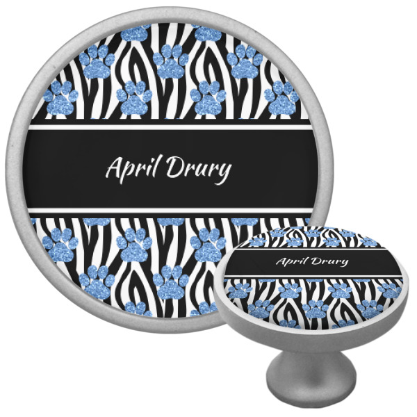 Custom Design - Cabinet Knob - Nickel - Multi Angle