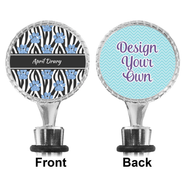 Custom Design - Bottle Stopper - Front and Back