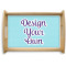 Design Your Own Natural Wooden Tray - Small
