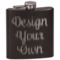 Design Your Own Black Flask Set