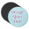 Design Your Own Round Rubber Backed Coasters - Set of 4