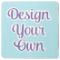 Design Your Own Square Rubber Backed Coaster - Single