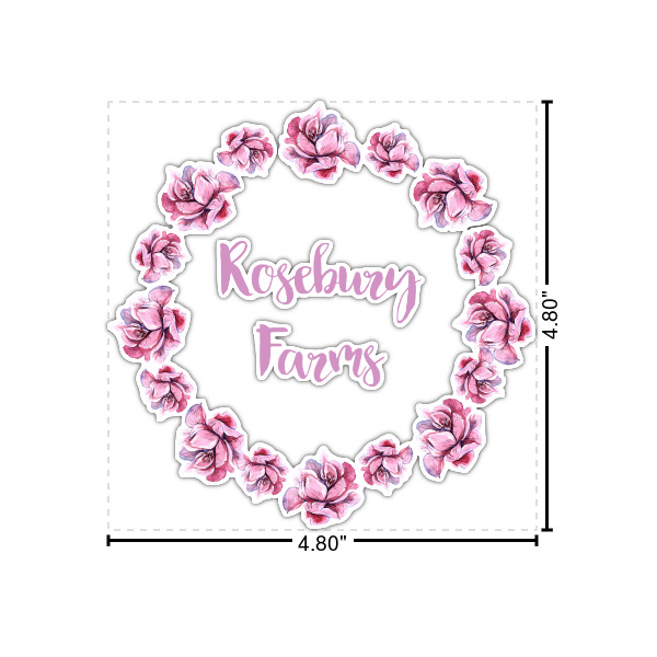 Custom Farm House Laptop Decal (Personalized)