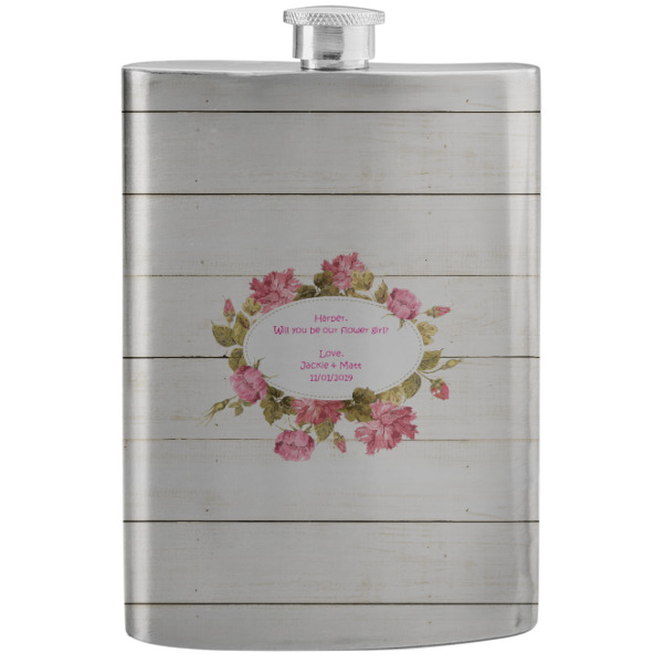 Custom Farm House Stainless Steel Flask (Personalized)