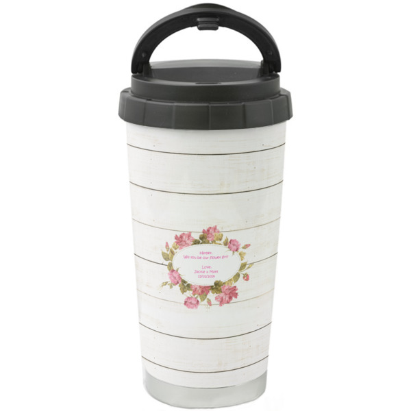 Custom Farm House Stainless Steel Coffee Tumbler (Personalized)