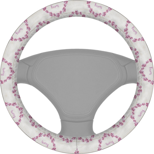 Custom Farm House Steering Wheel Cover (Personalized)