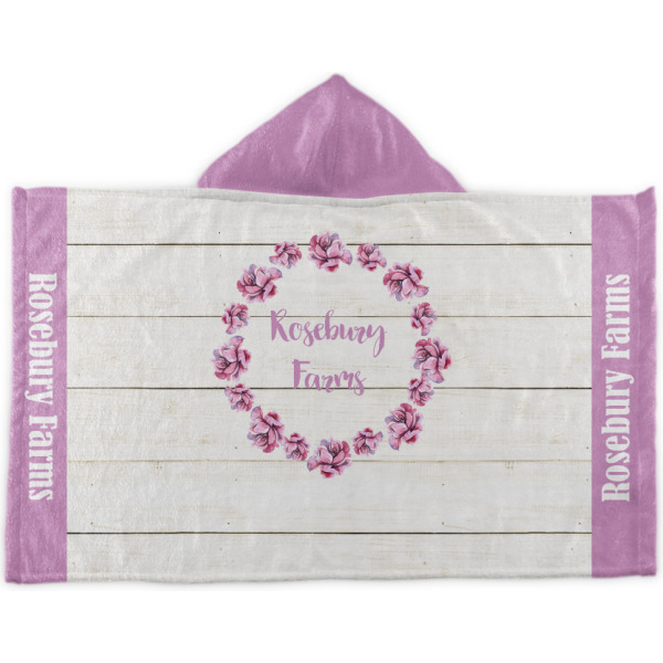 Custom Farm House Kids Hooded Towel (Personalized)