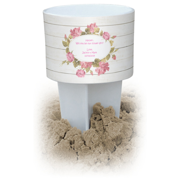 Custom Farm House Beach Spiker Drink Holder (Personalized)