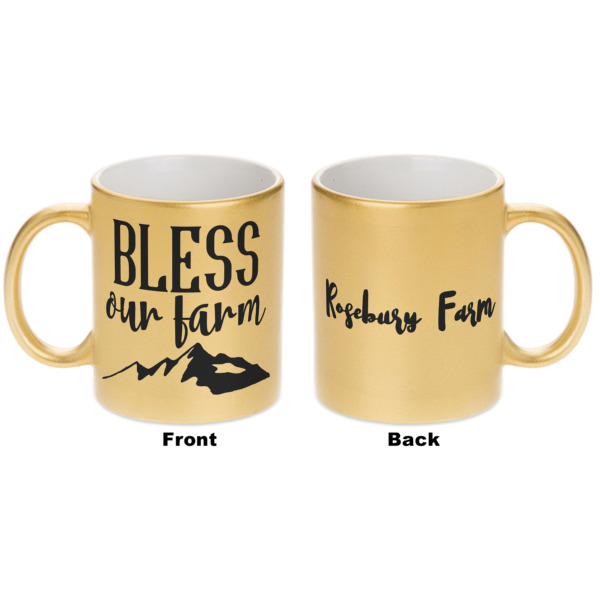 Custom Design - Gold Mug - Apvl
