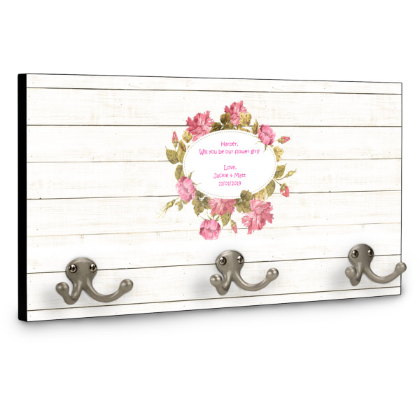 Custom Design - Wall Mounted Coat Hanger - Side View