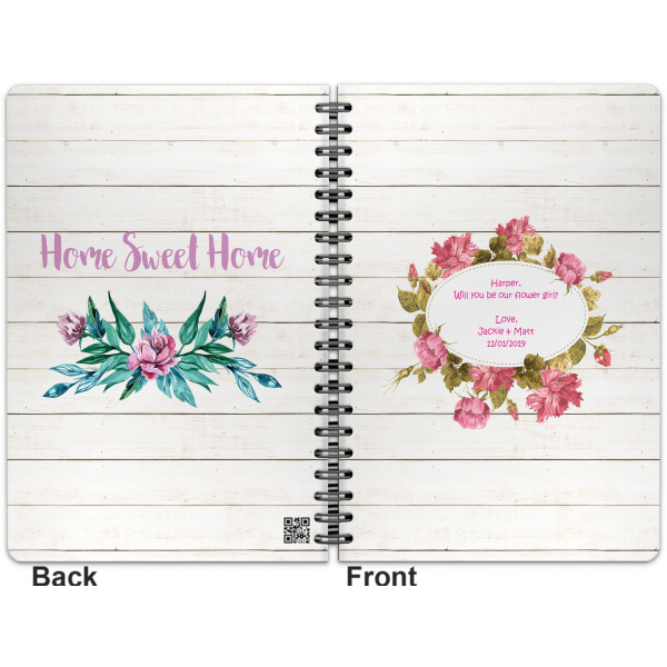 Custom Design - Spiral Journal 7 x 10 - Apvl