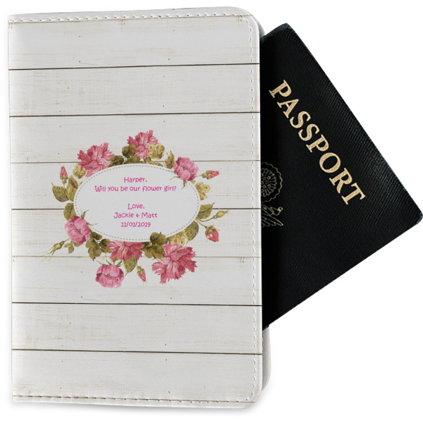 Custom Farm House Passport Holder - Fabric (Personalized)