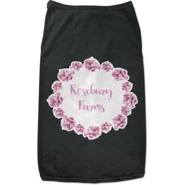 Custom Design Your Own Black Pet Shirt